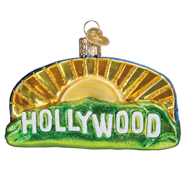 Hollywood Sign Ornament Old World Christmas