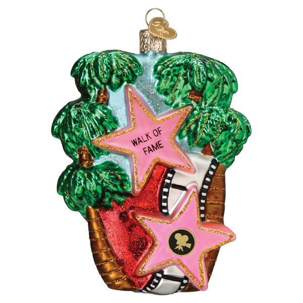 Hollywood Walk Of Fame Ornament Old World Christmas
