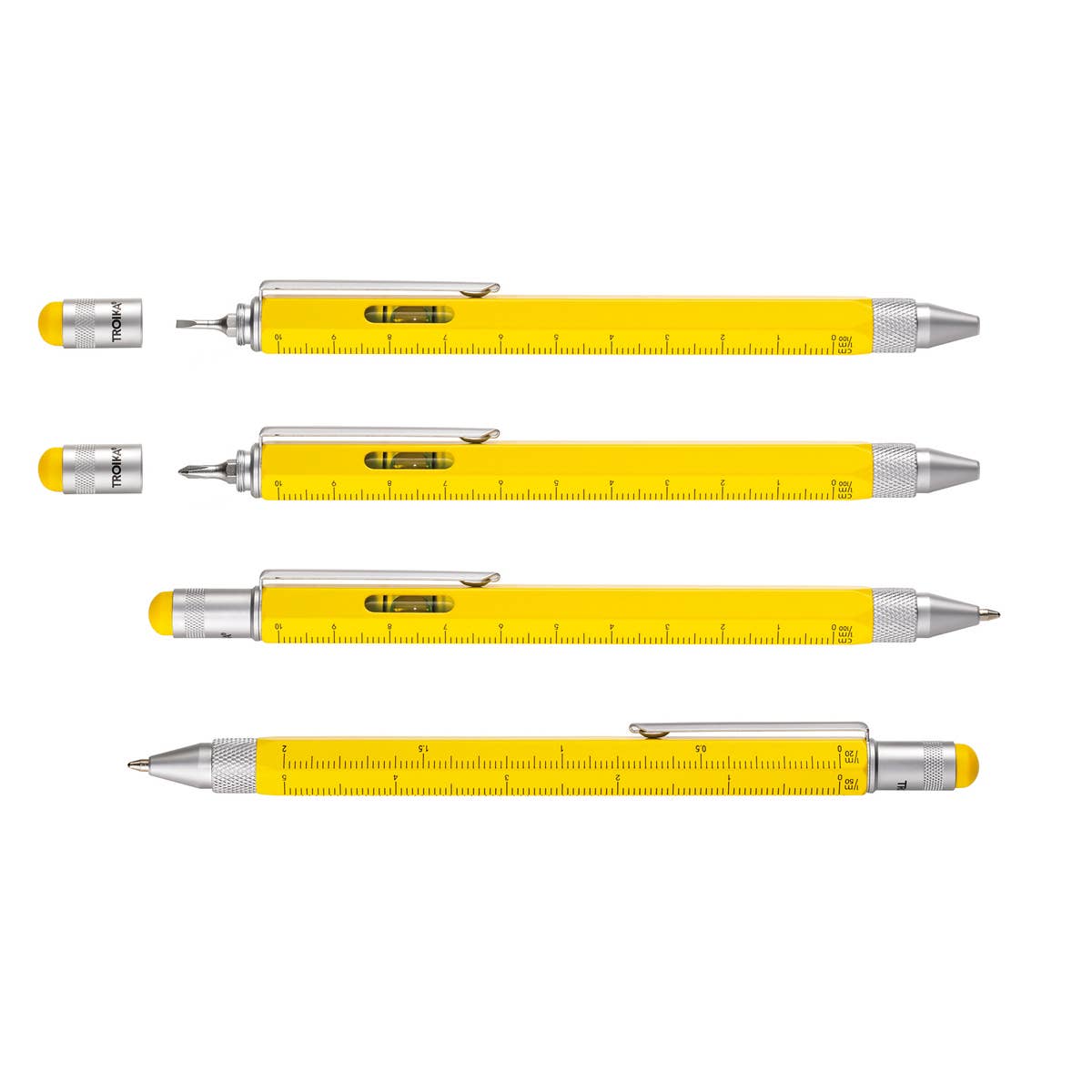 Troika Construction Ballpoint Tool Pen: Black Gold