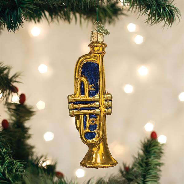 Trumpet Ornament Old World Christmas