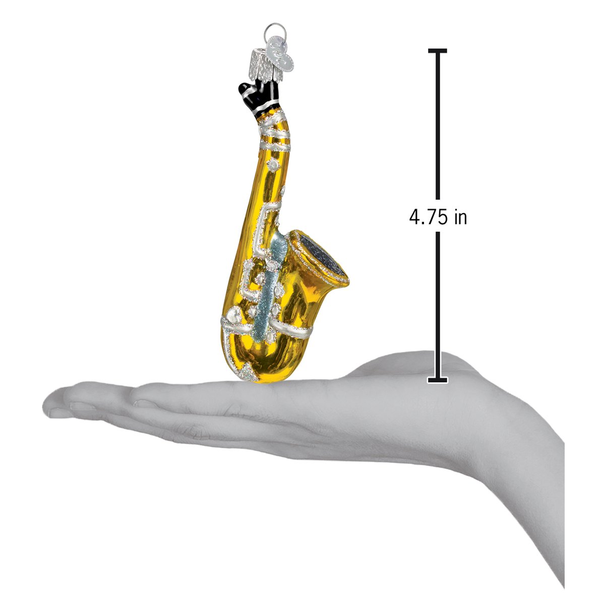 Saxophone Ornament Old World Christmas