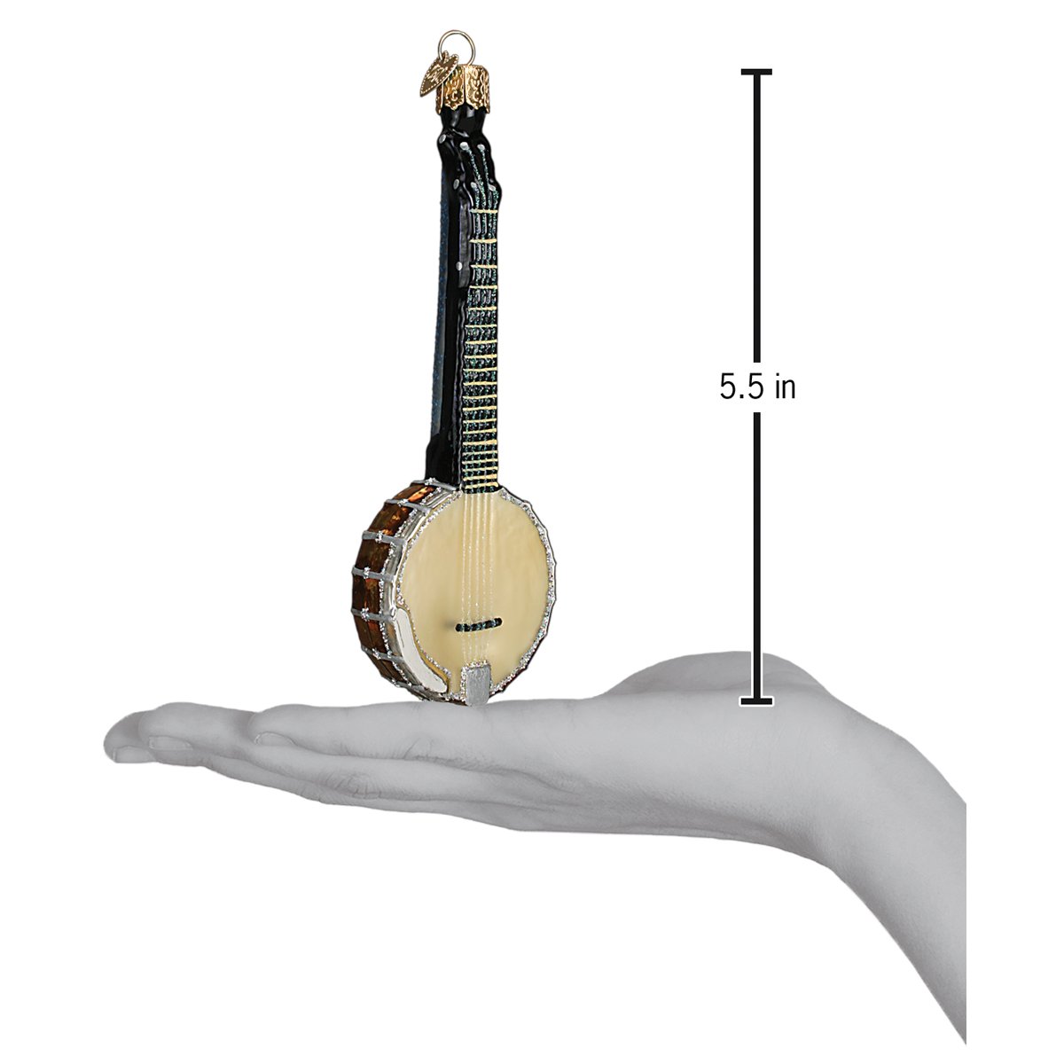 Banjo Ornament Old World Christmas
