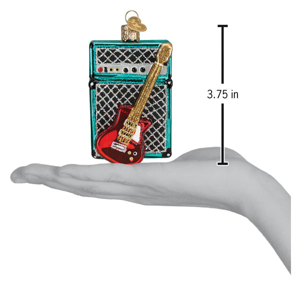 Guitar & Amp Ornament Old World Christmas