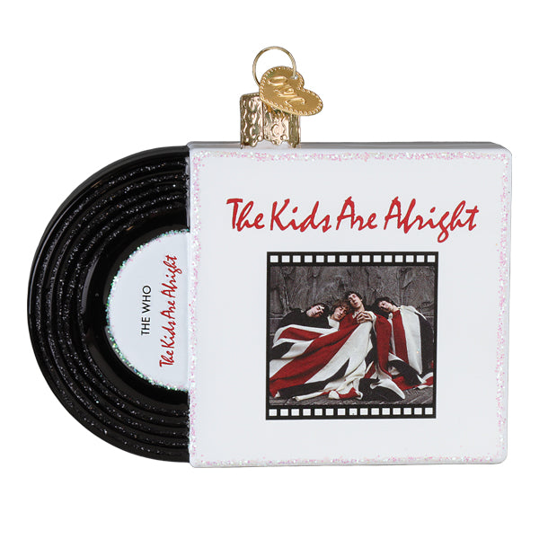 The Kids Are Alright Album Ornament Old World Christmas