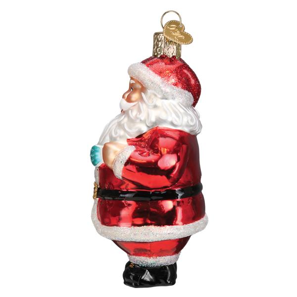 Santa Revealed Ornament Old World Christmas