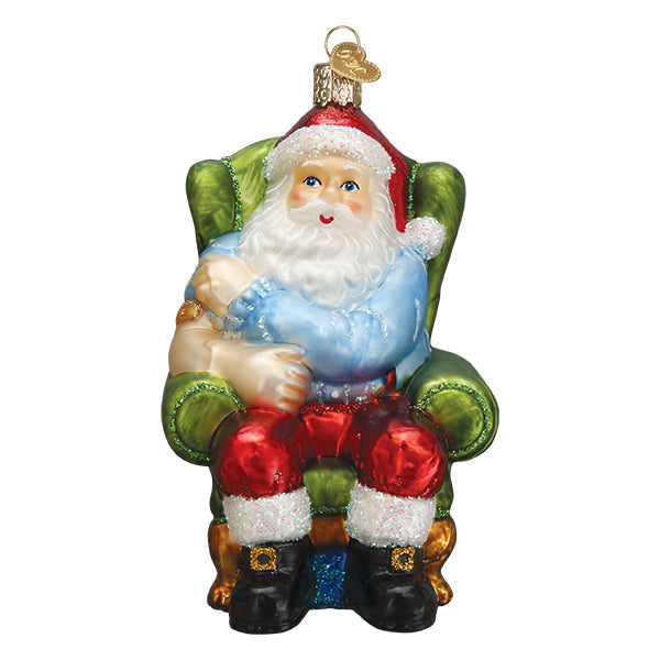 Santa Claus Vaccinated Ornament Old World Christmas