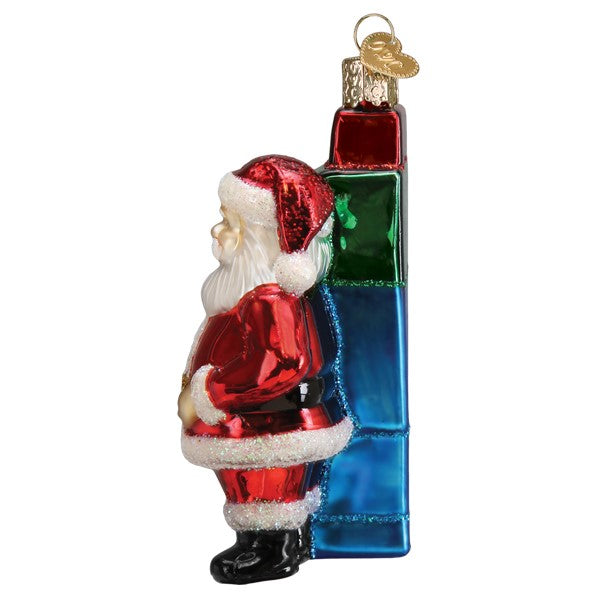 Santa's AI Bot Ornament Old World Christmas