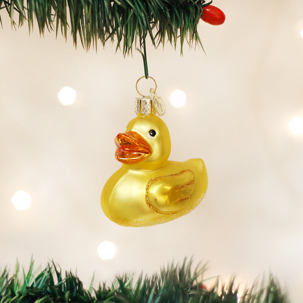 Rubber Ducky Ornament Old World Christmas