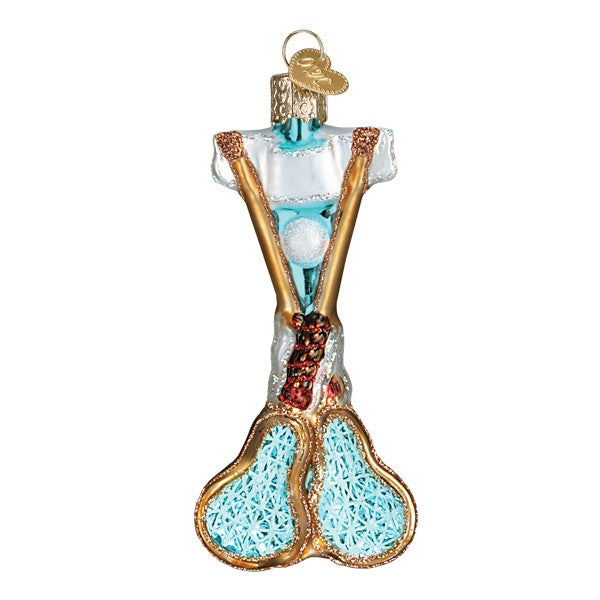 Lacrosse Set Ornament Old World Christmas