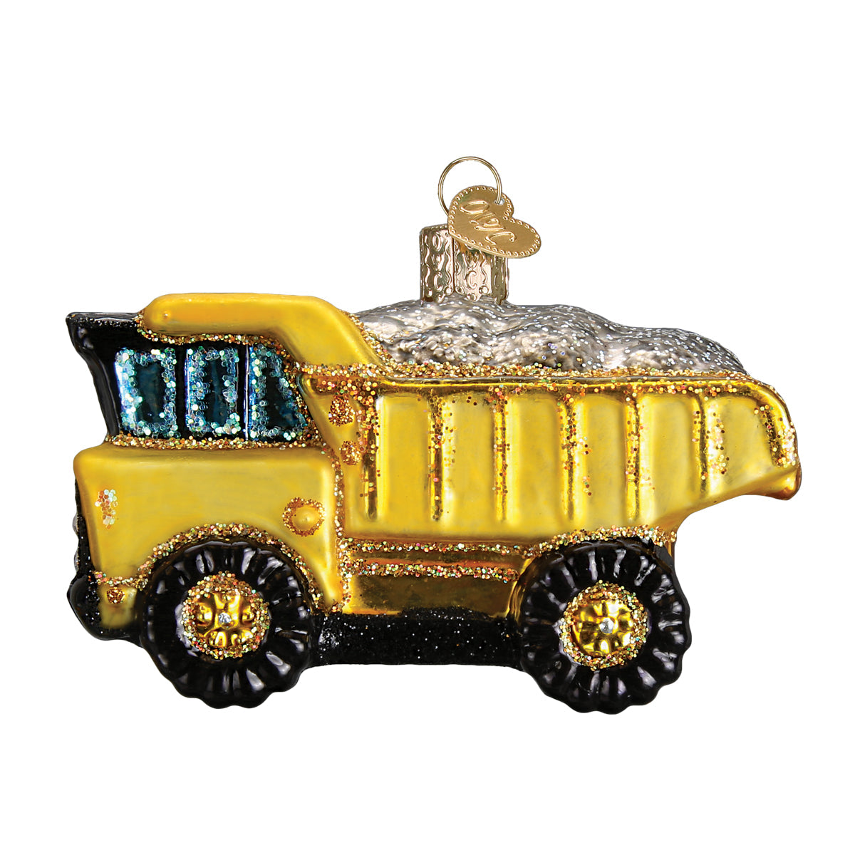 Toy Dump Truck Ornament Old World Christmas