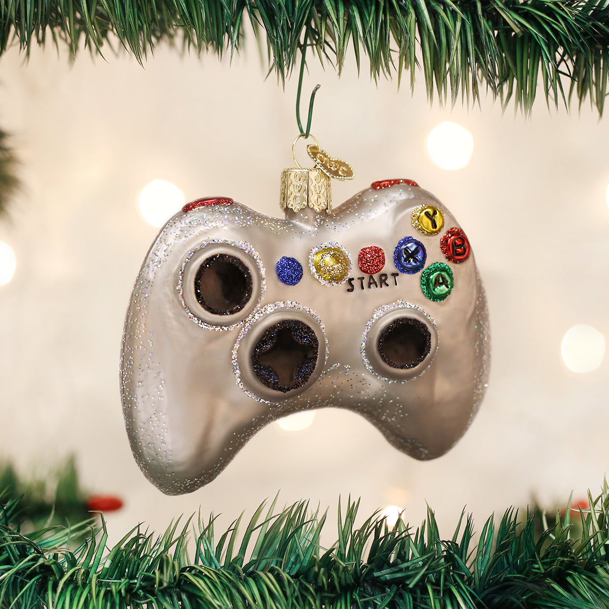 Video Game Controller Ornament Old World Christmas