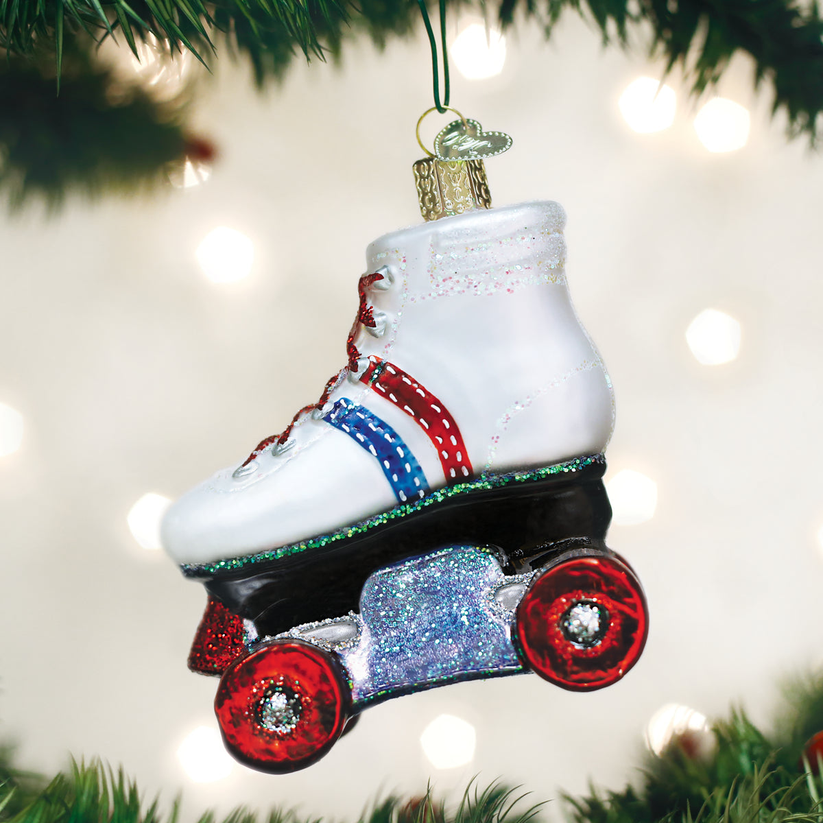 Roller Skate Ornament Old World Christmas