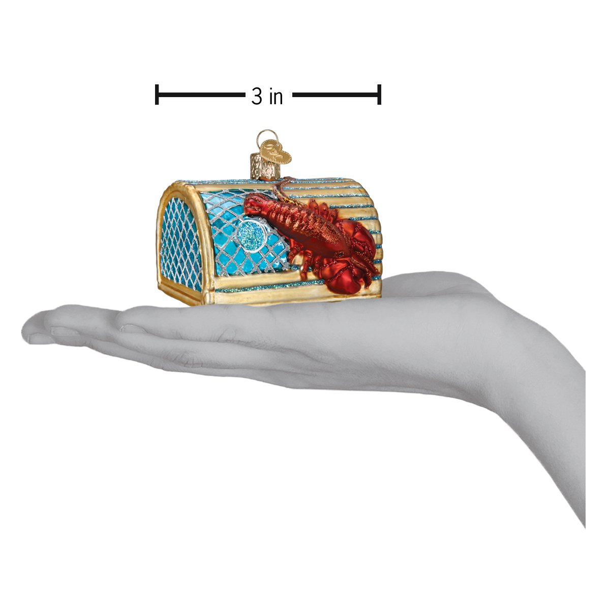 Lobster Trap Ornament Old World Christmas