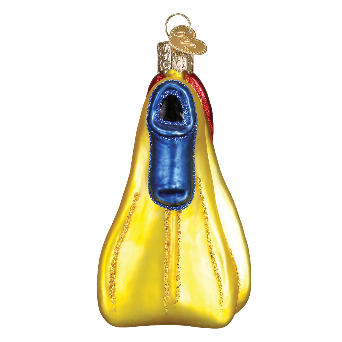 Swim Flippers Ornament Old World Christmas