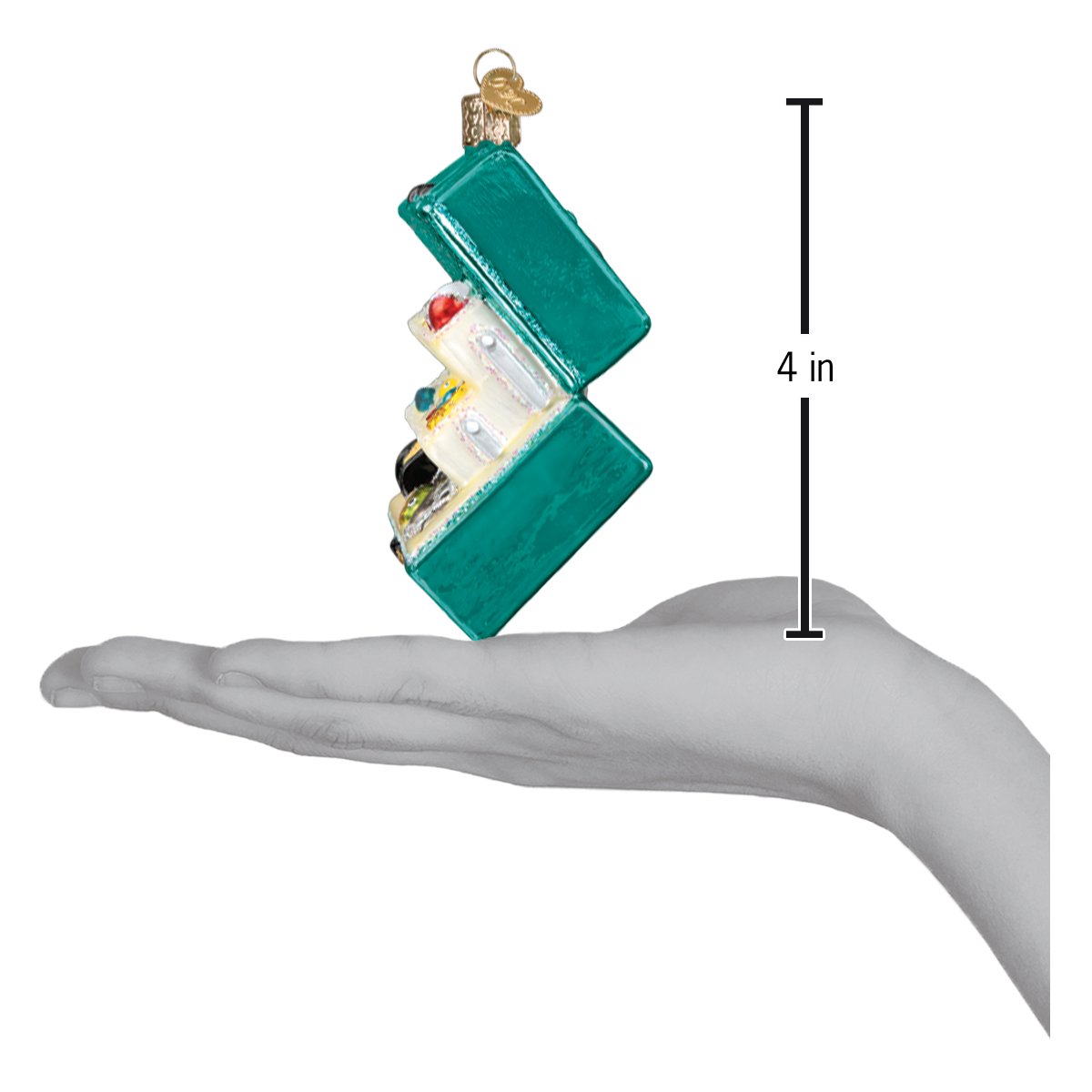 Tackle Box Ornament Old World Christmas