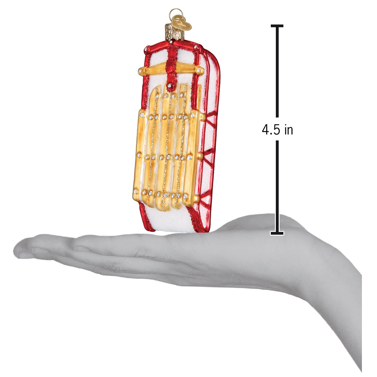 Sled Ornament Old World Christmas