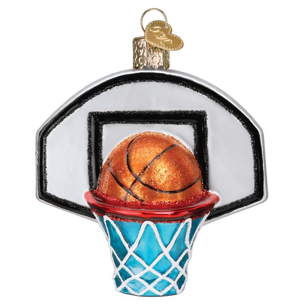 Basketball Hoop Ornament Old World Christmas