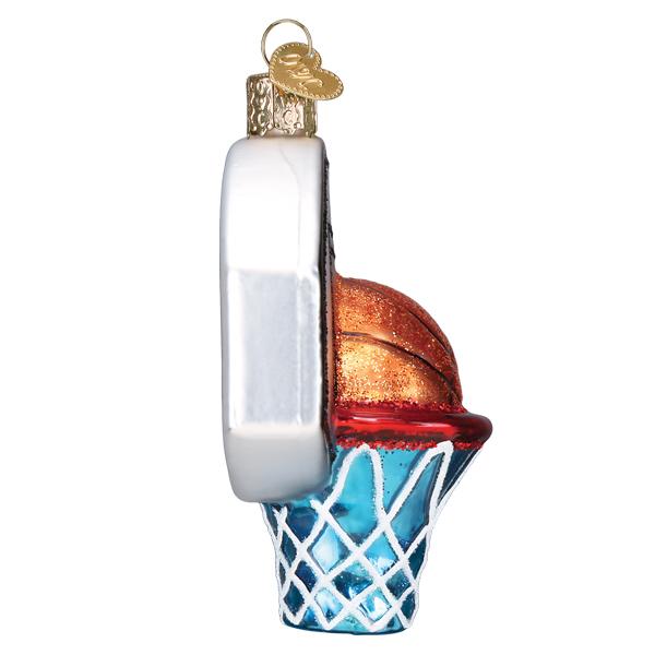 Basketball Hoop Ornament Old World Christmas