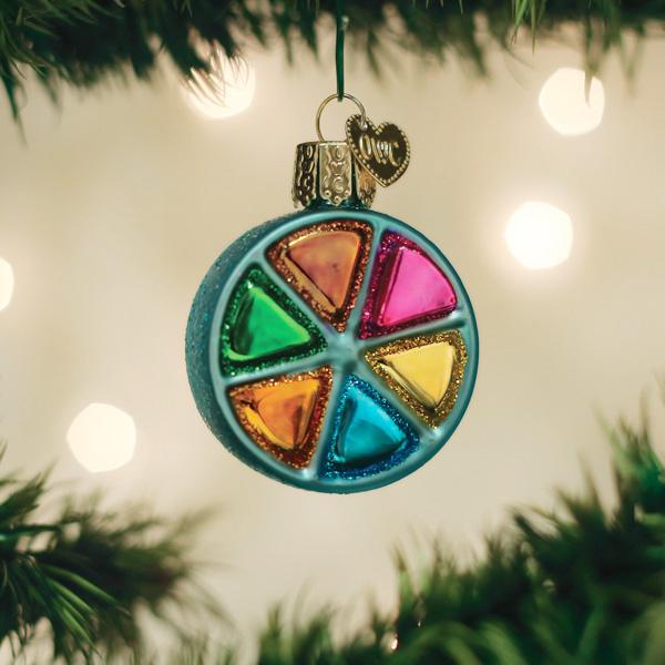 Trivial Pursuit Ornament Old World Christmas