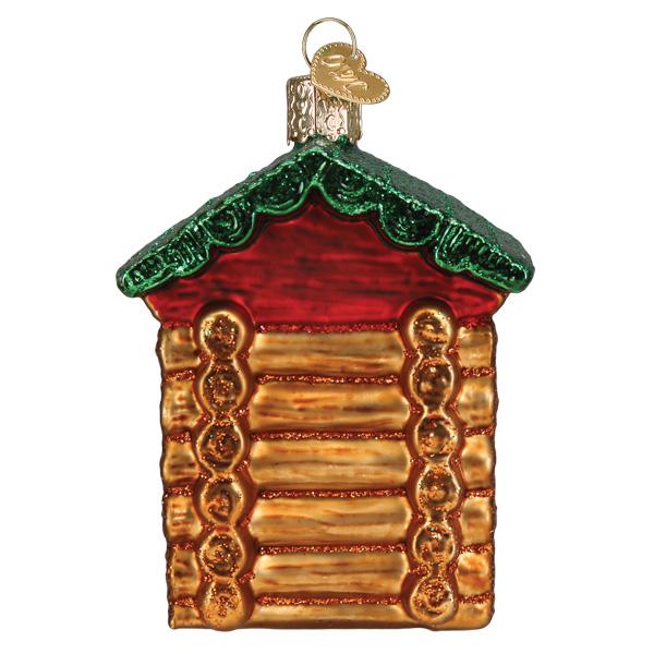 Lincoln Logs Ornament Old World Christmas