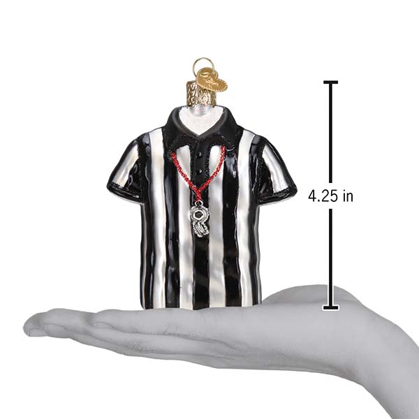 Referee Shirt Ornament Old World Christmas