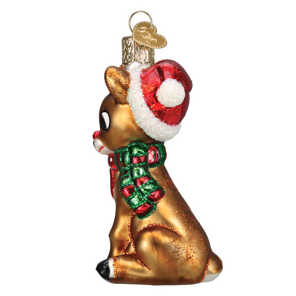 Rudolph® And Clarice™ Ornament Old World Christmas