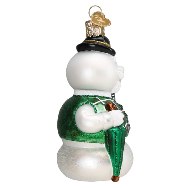 Sam The Snowman Ornament Old World Christmas