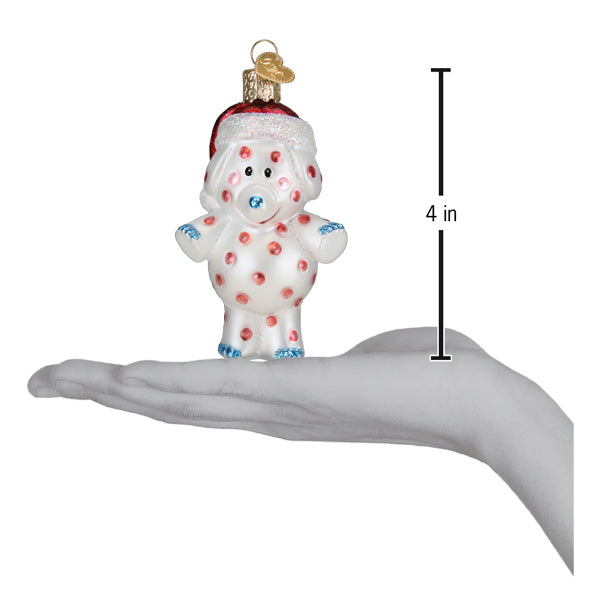 Spotted Elephant Ornament Old World Christmas