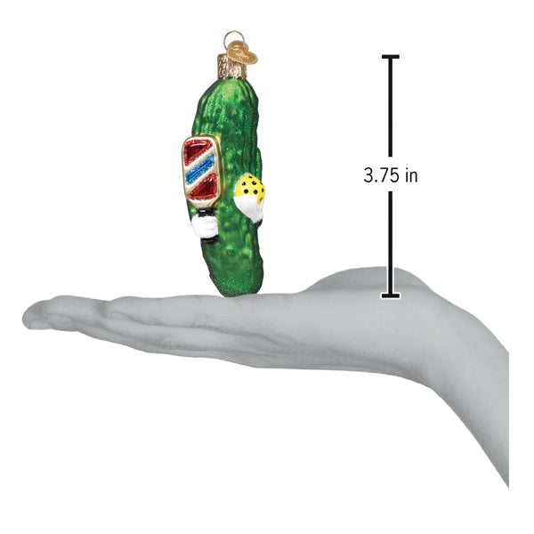 Pickleball Pickle Ornament Old World Christmas