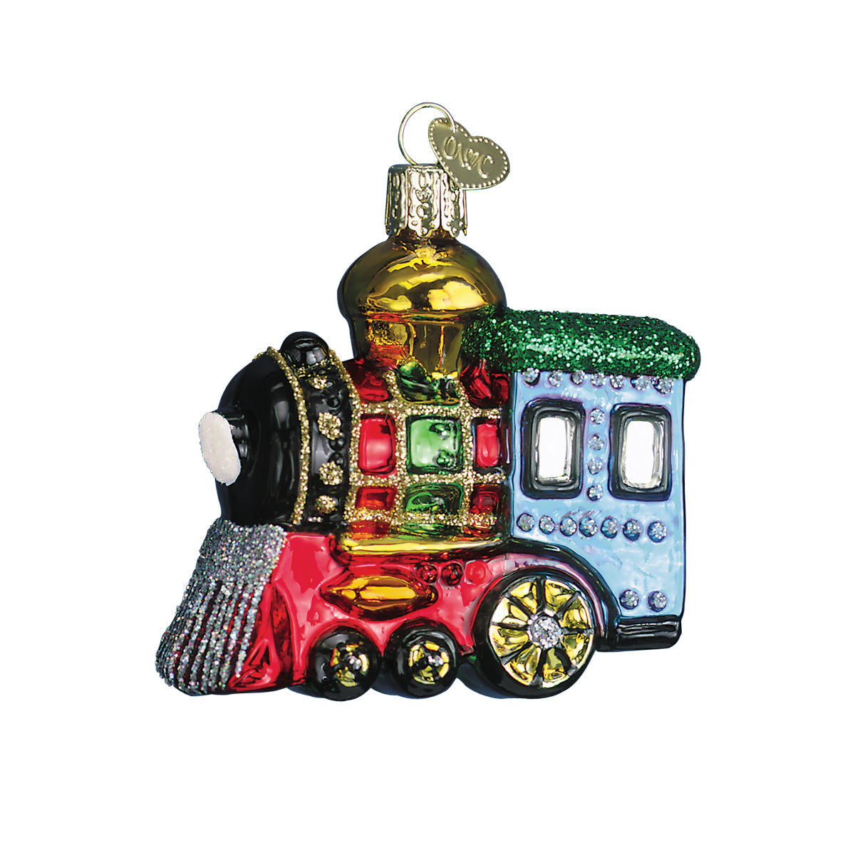Small Locomotive Ornament Old World Christmas