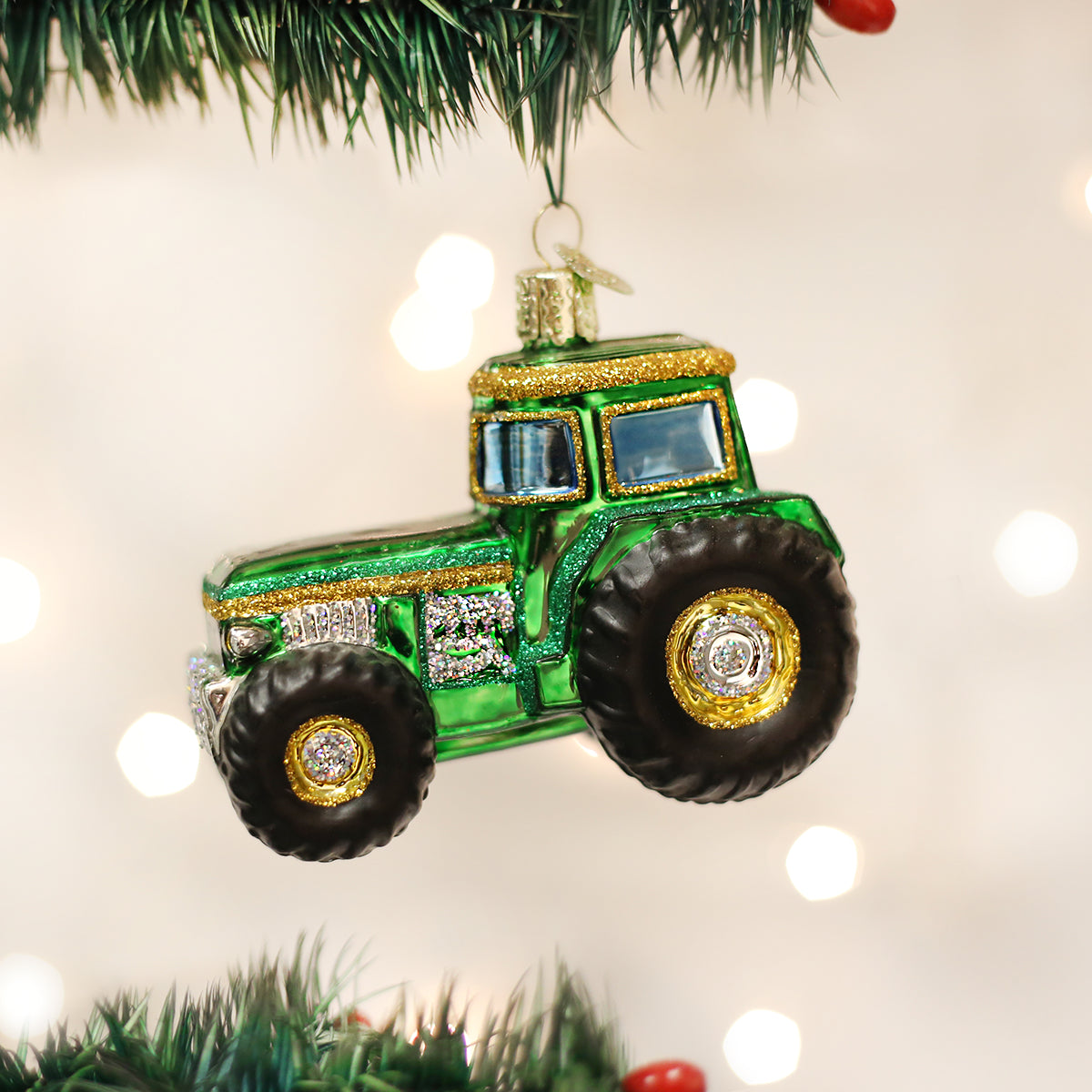 Tractor Ornament Old World Christmas