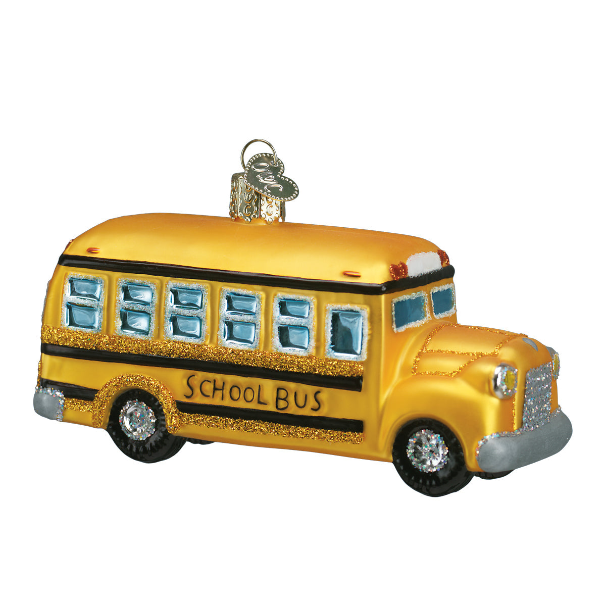 School Bus Ornament Old World Christmas