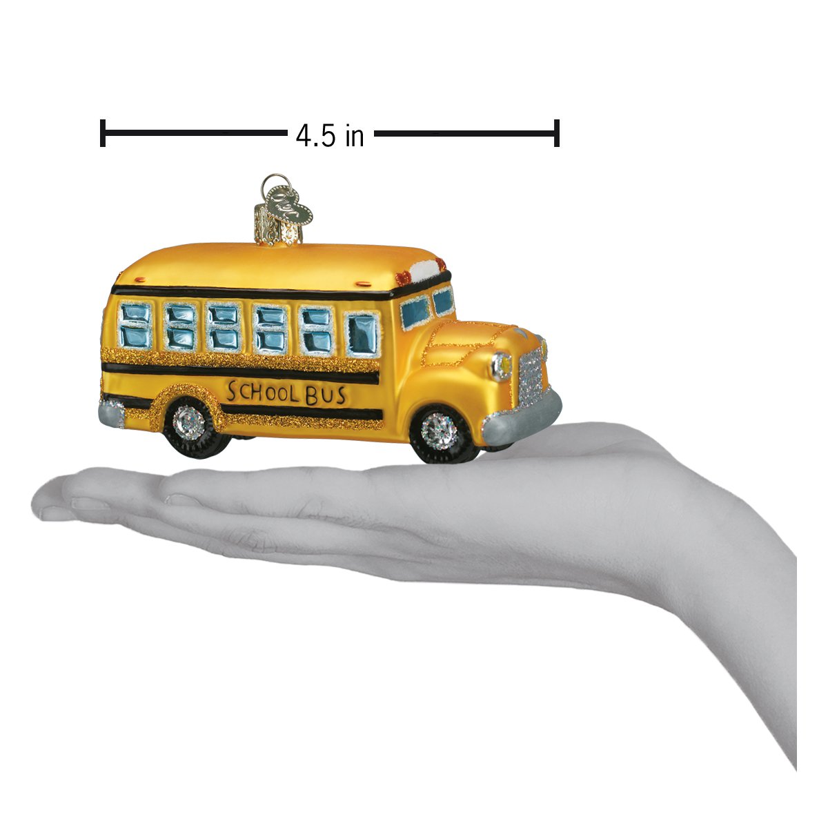 School Bus Ornament Old World Christmas