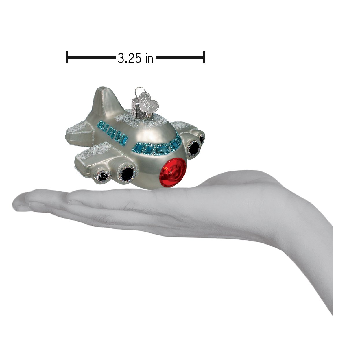 Airplane Ornament Old World Christmas