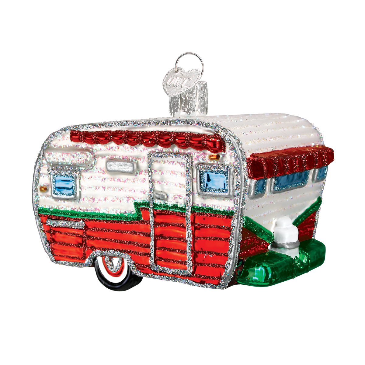 Travel Trailer Ornament Old World Christmas
