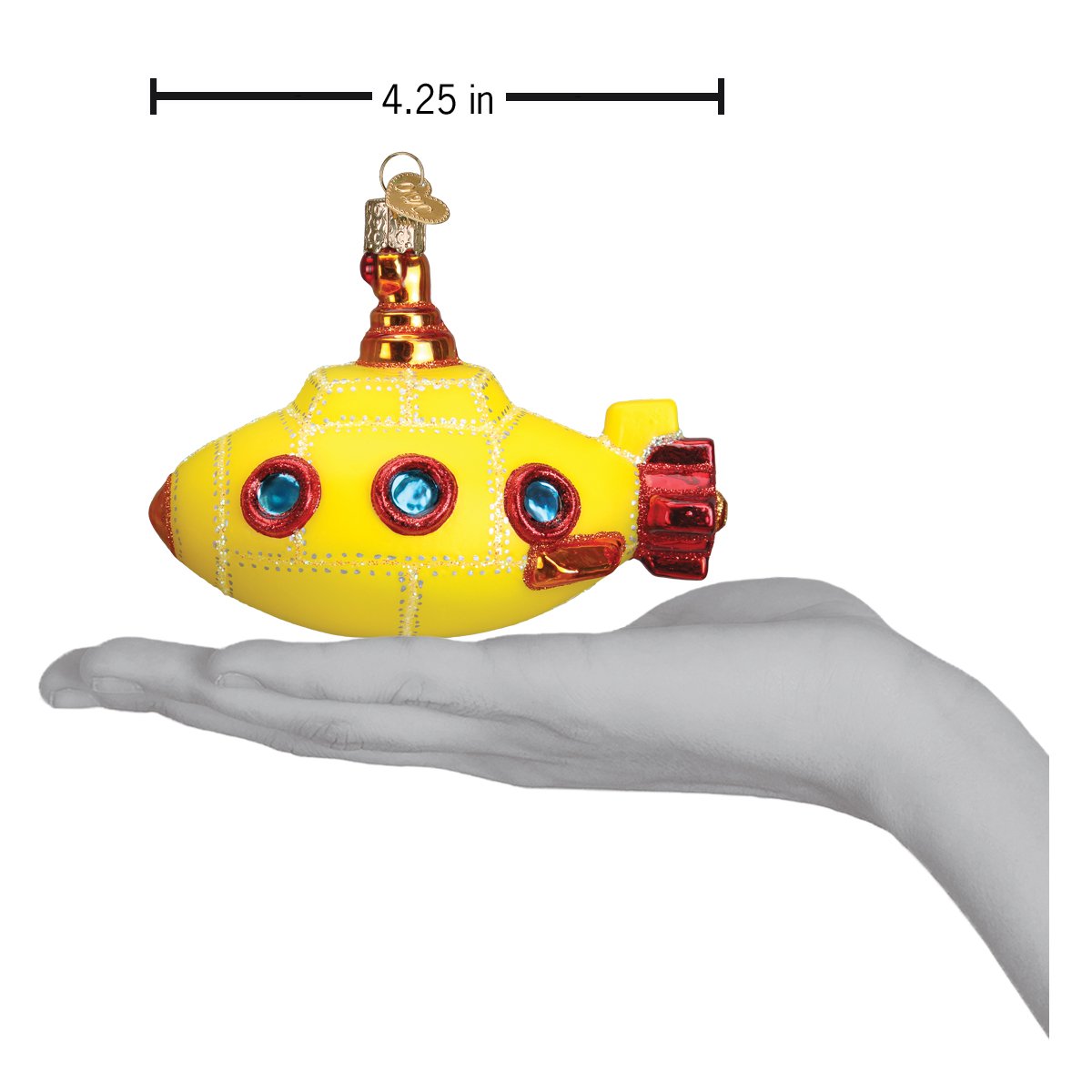 Groovy Submarine Ornament Old World Christmas