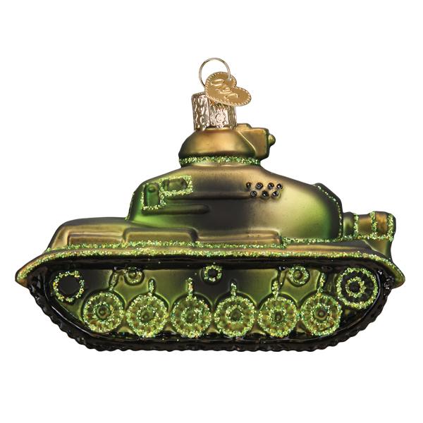 Military Tank Ornament Old World Christmas