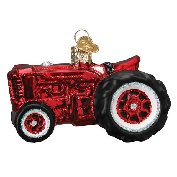 Old Farm Tractor Ornament Old World Christmas