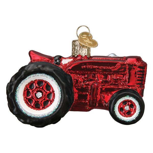 Old Farm Tractor Ornament Old World Christmas