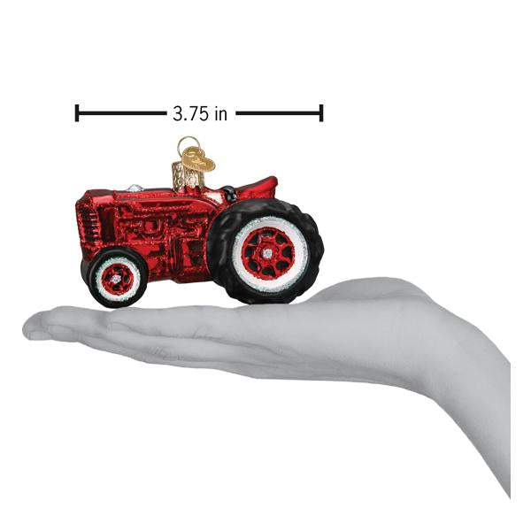 Old Farm Tractor Ornament Old World Christmas