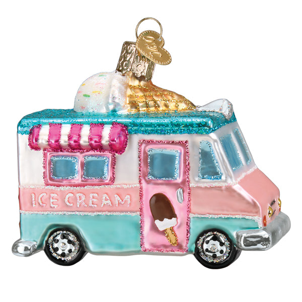 Ice Cream Truck Ornament Old World Christmas