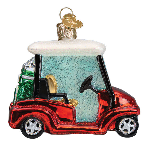 Golf Cart Ornament Old World Christmas