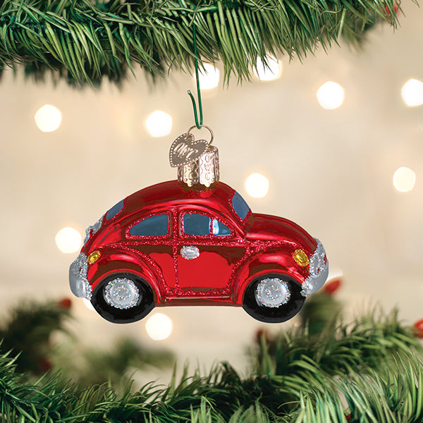 Red Buggy Ornament Old World Christmas