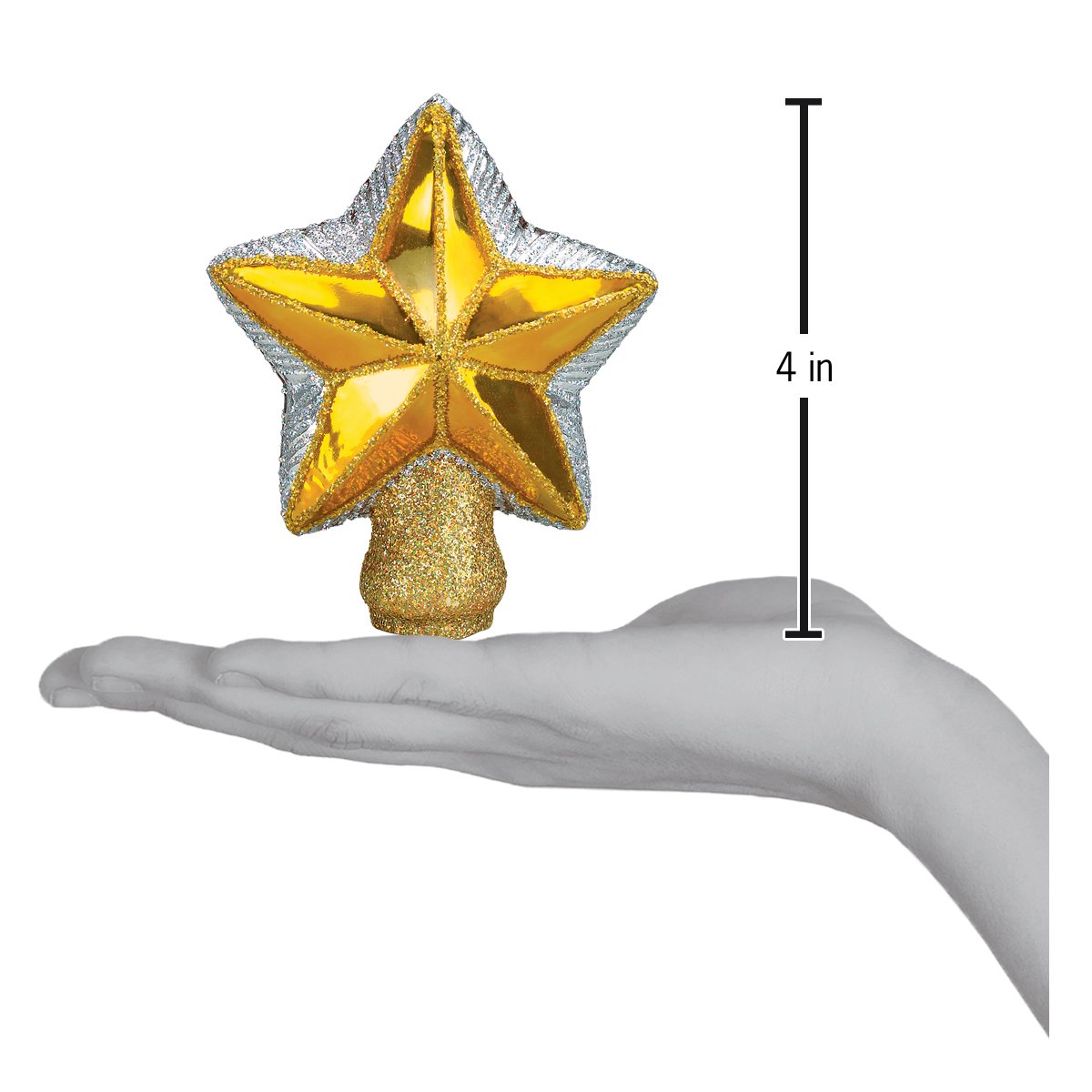 Small Star Tree Top Old World Christmas