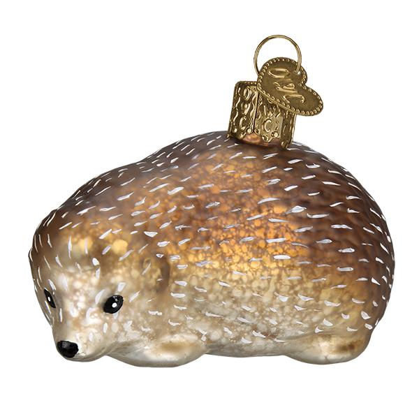 Vintage Hedgehog Ornament Old World Christmas
