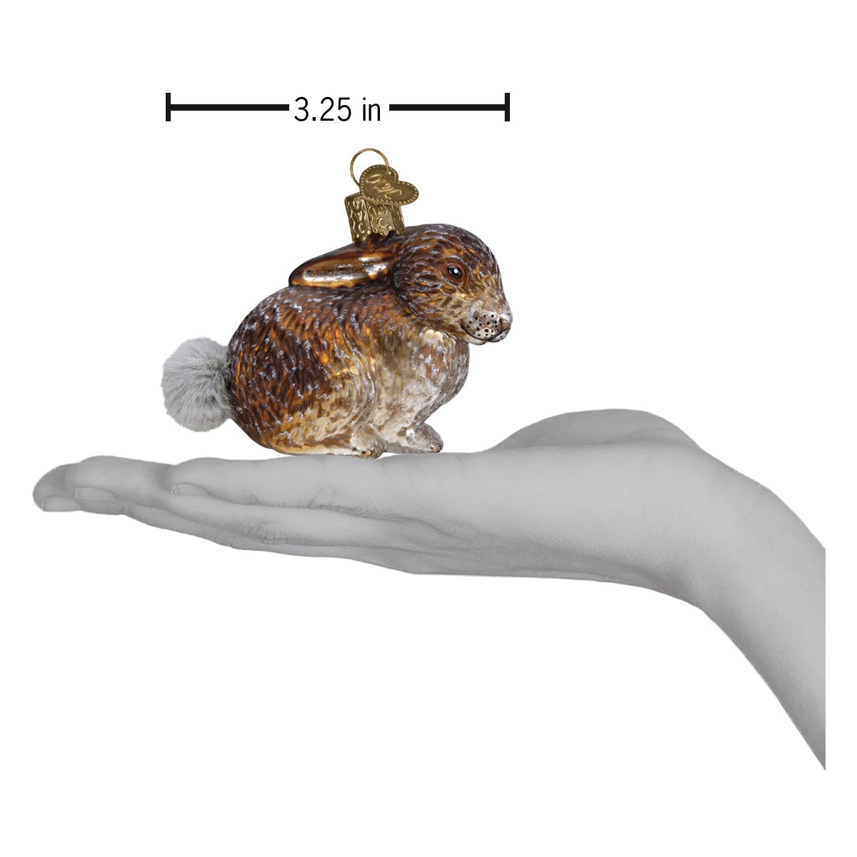 Vintage Cottontail Bunny Old World Christmas