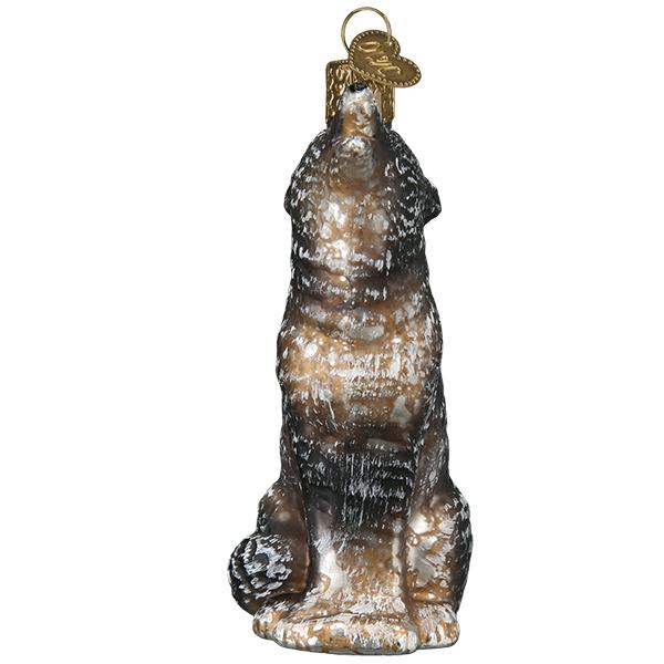 Vintage Howling Wolf Ornament Old World Christmas