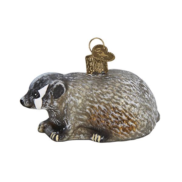 Vintage Badger Ornament Old World Christmas
