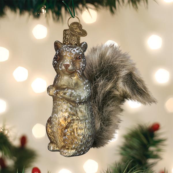 Vintage Squirrel Ornament Old World Christmas