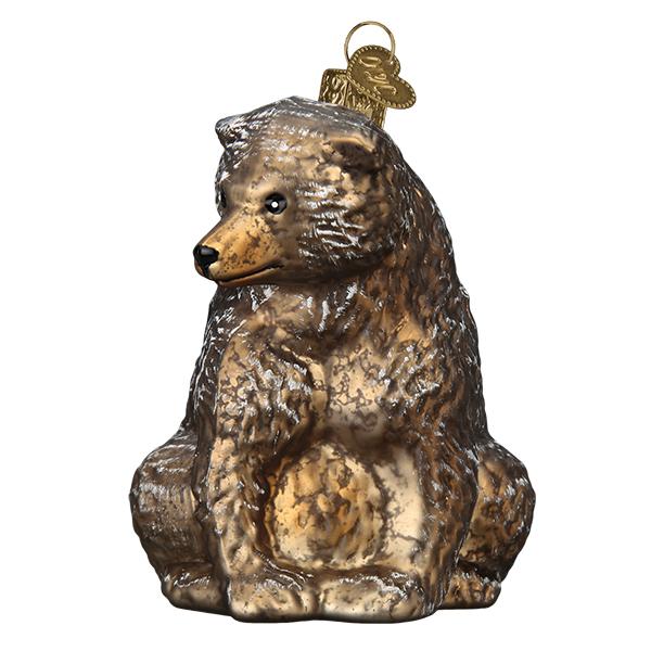 Vintage Bear Ornament Old World Christmas